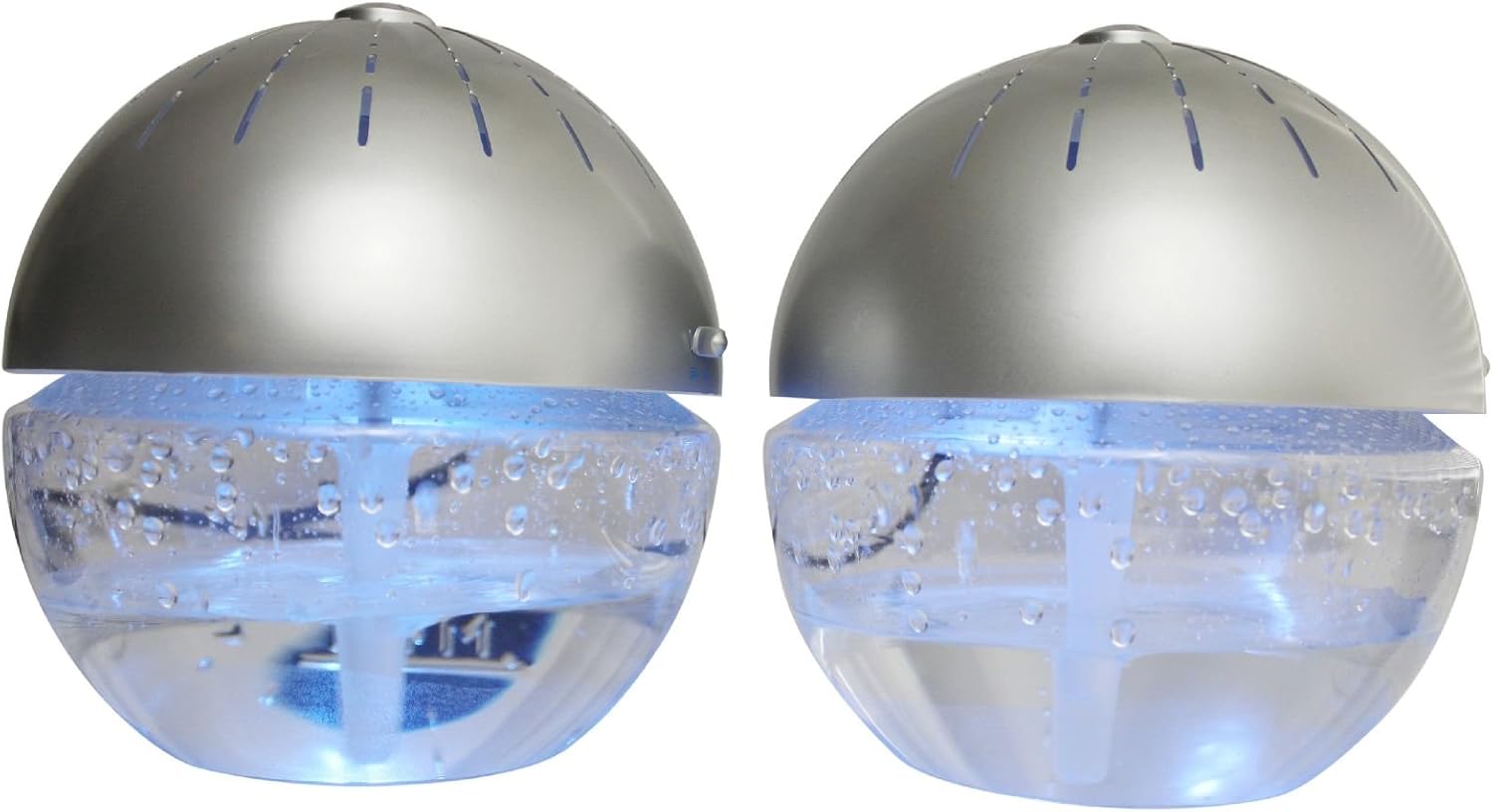 Earth Globe Air Purifier and Diffuser 2 Units Silver