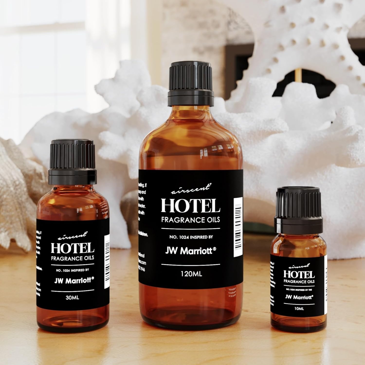 Air-Scent Hotel Diffuser Oil No 1024 - 10 ml Glass Bottle with Dropper