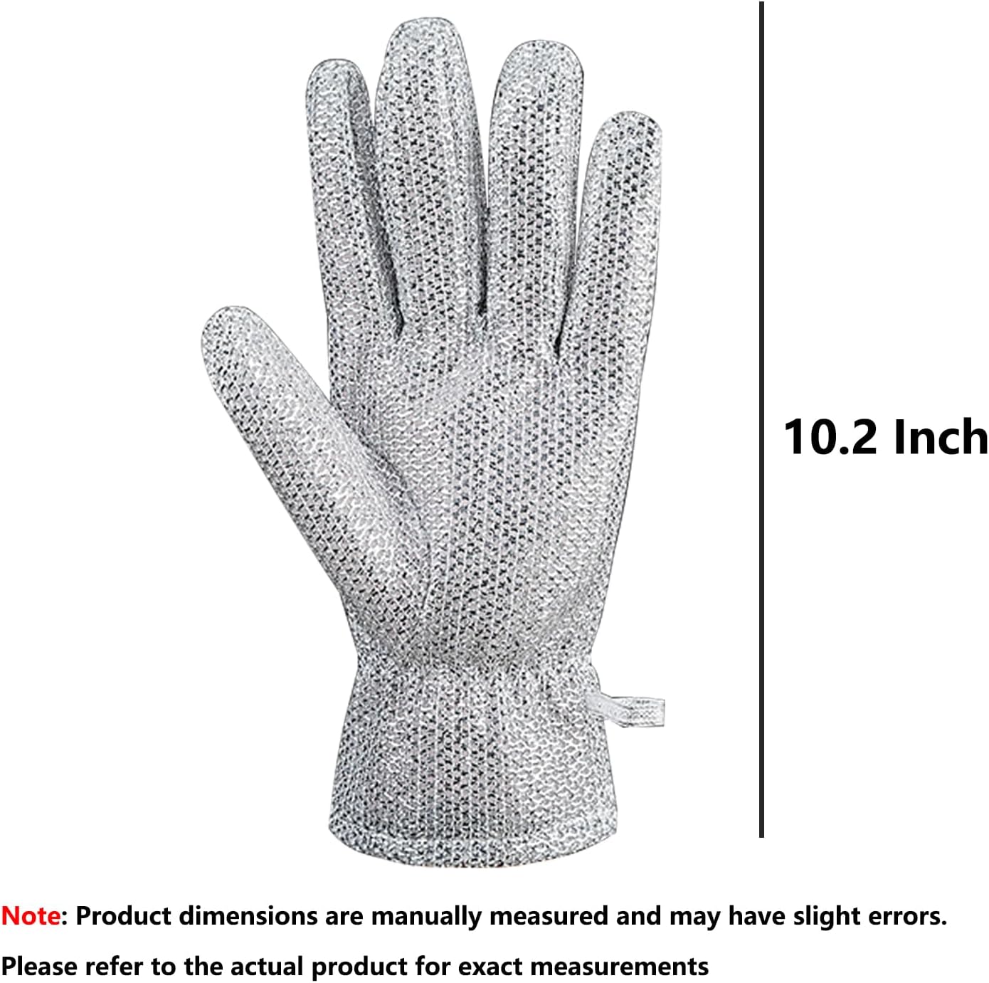 Steel Wire Dishwashing Gloves 2 Pairs