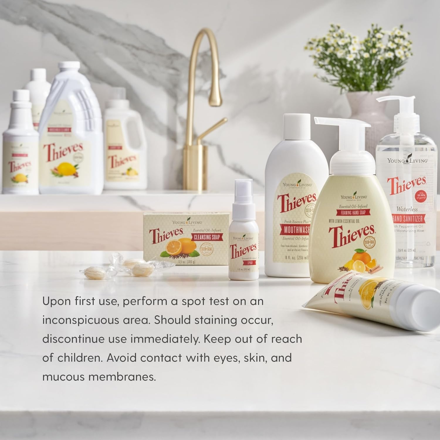 Thieves Household Cleaner 144 Oz Plant Based Multi Surface Solution