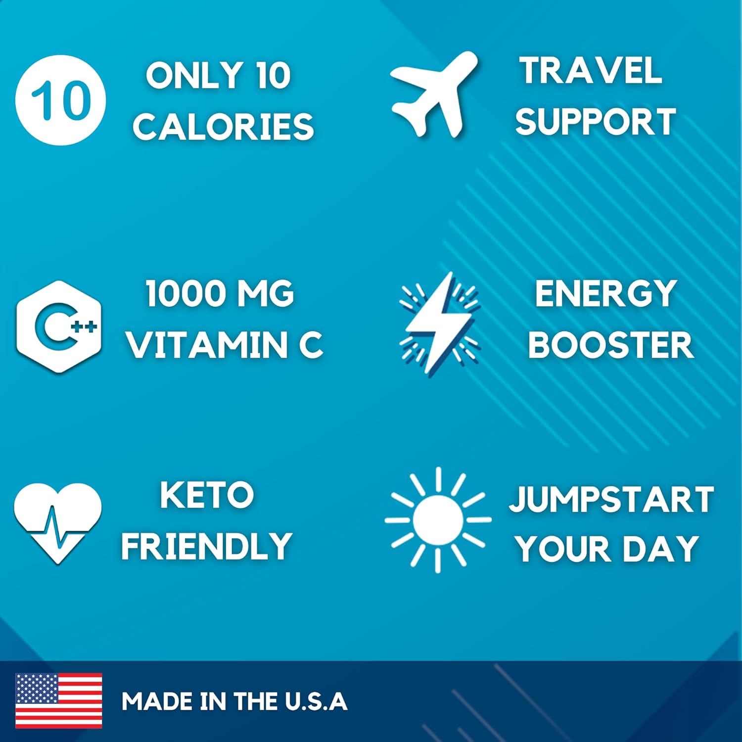HydroMATE Electrolytes Powder Drink Mix 30 Count Pack