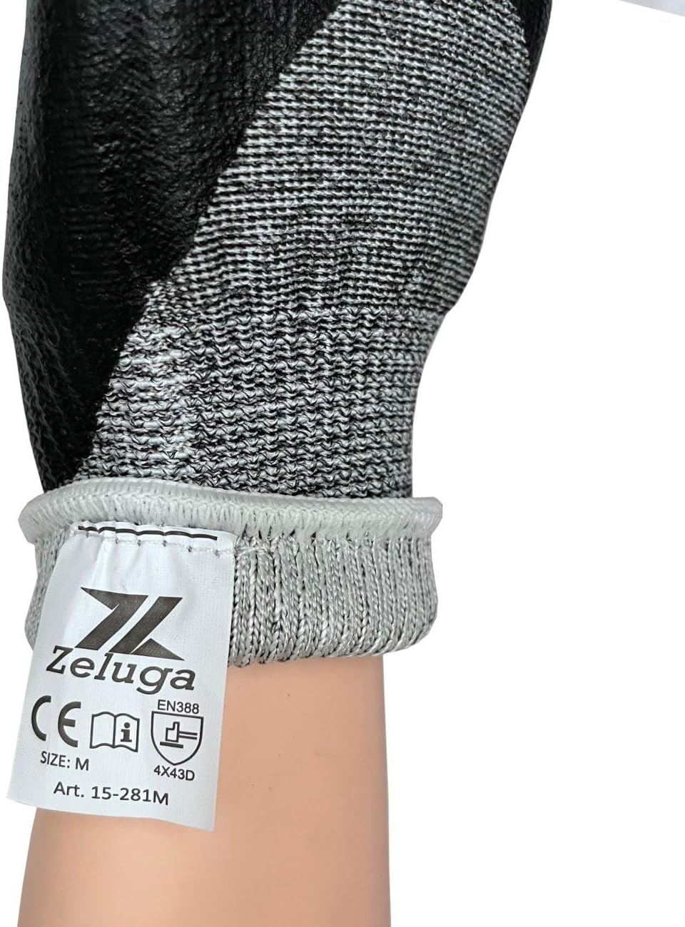 Zeluga 13 Gauge Nitrile Glove with Liner and Micro Foam