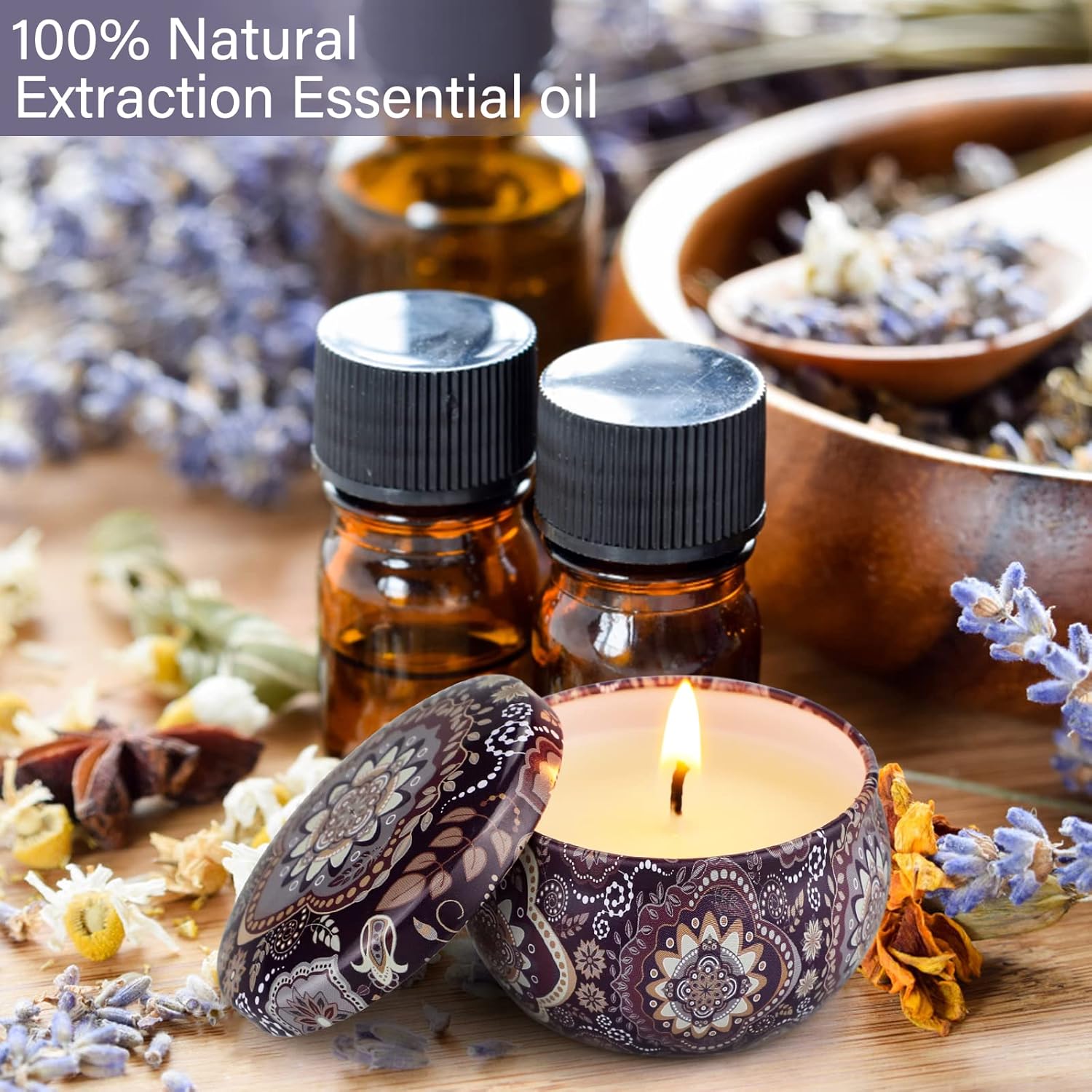 Scented Candles Gift Set 12 Pack Aromatherapy