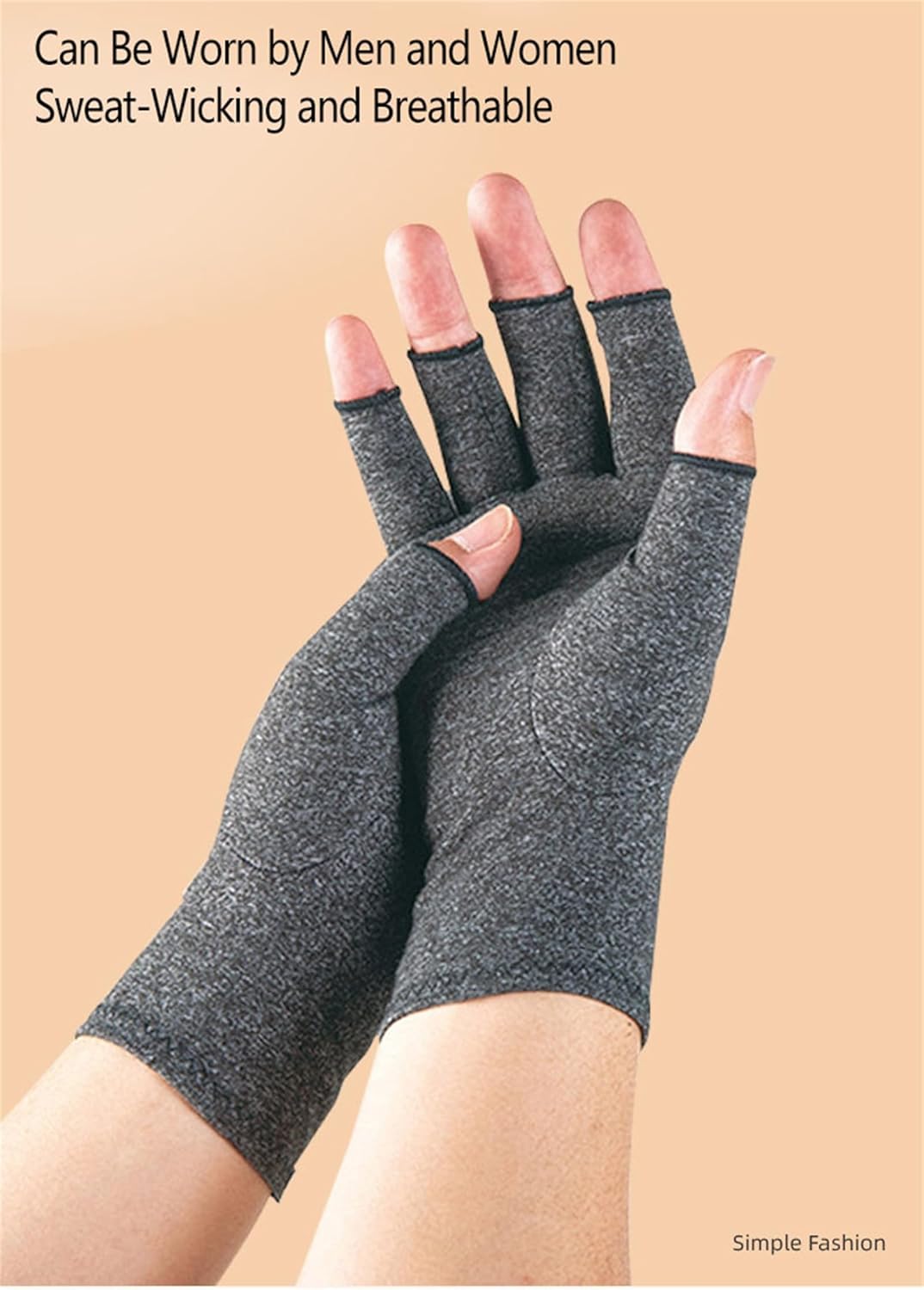 One Compress Bamboo Arthritis Gloves for Comfort and Flexibility