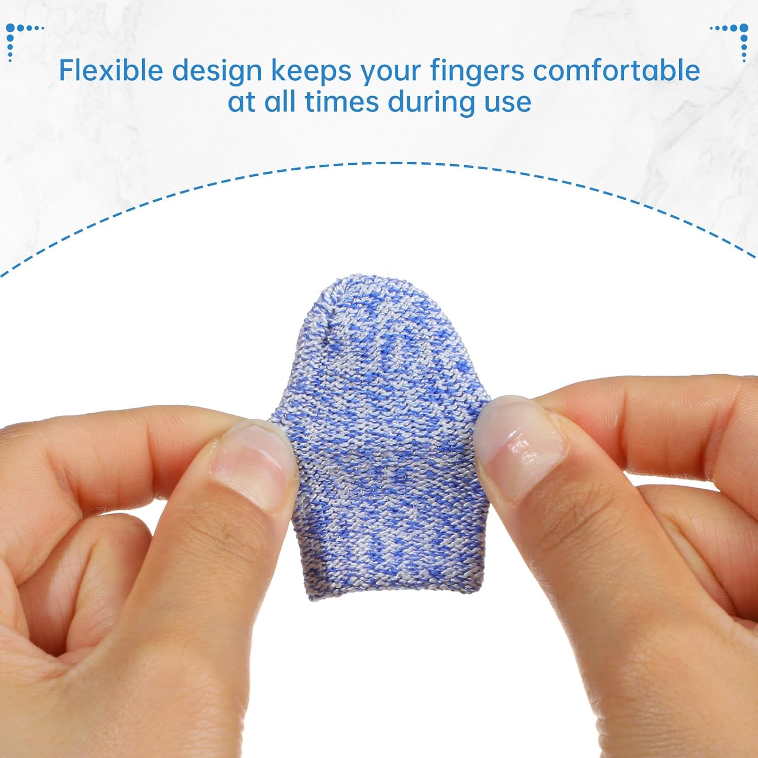 EORTA 40 Piece Cut Resistant Finger Cots