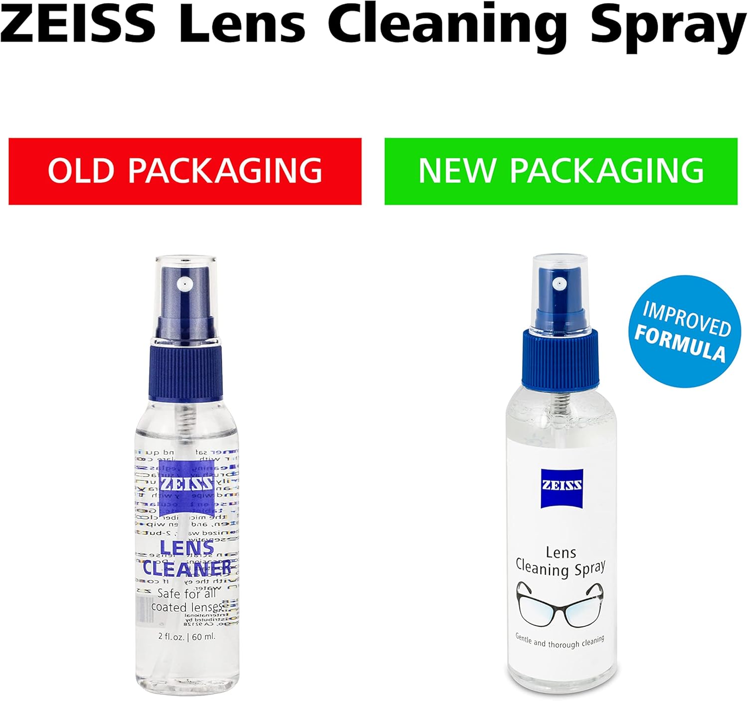 ZEISS Lens Cleaning Spray 2oz Pack of 2
