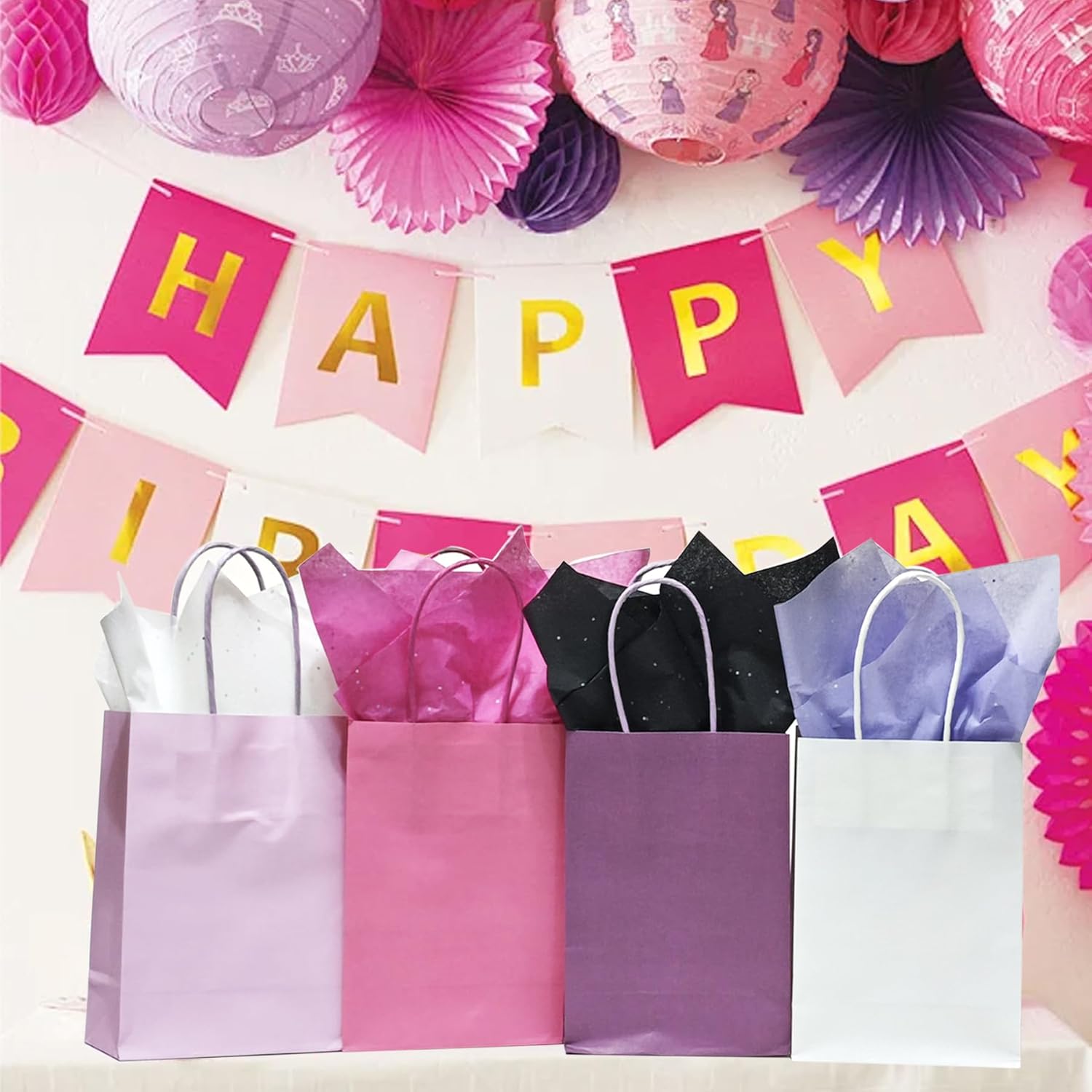 60 Sheets Glitter Tissue Paper Gift Wrap