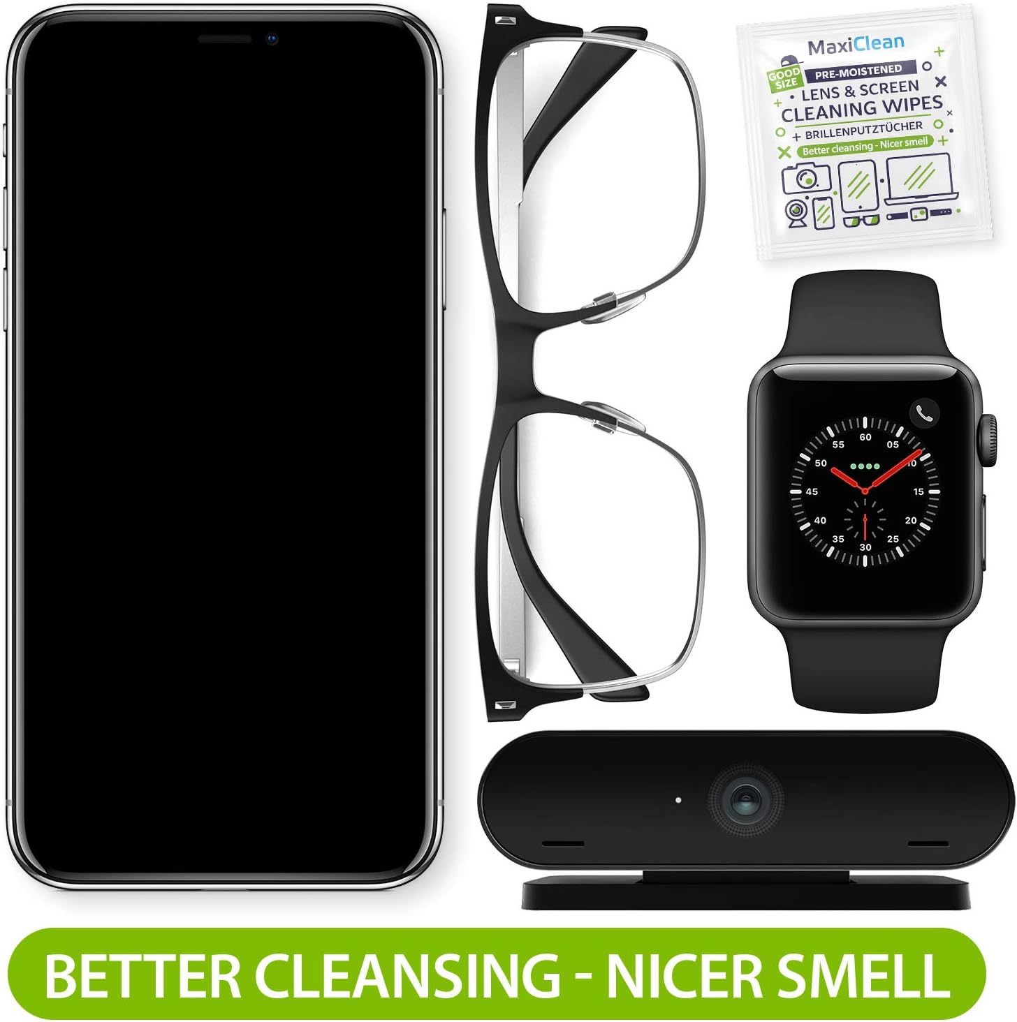 440 Pack Lens Wipes for Eyeglasses and Screens