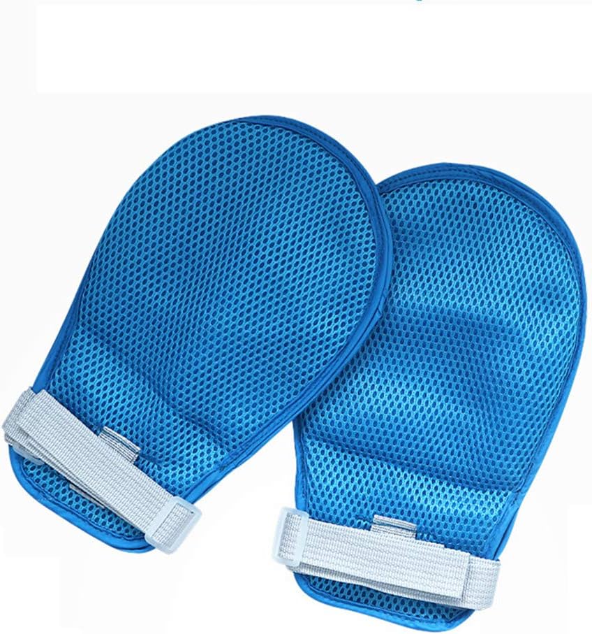 Safety Control Mitts for Dementia Patients - Medical Hand Restraints Gloves