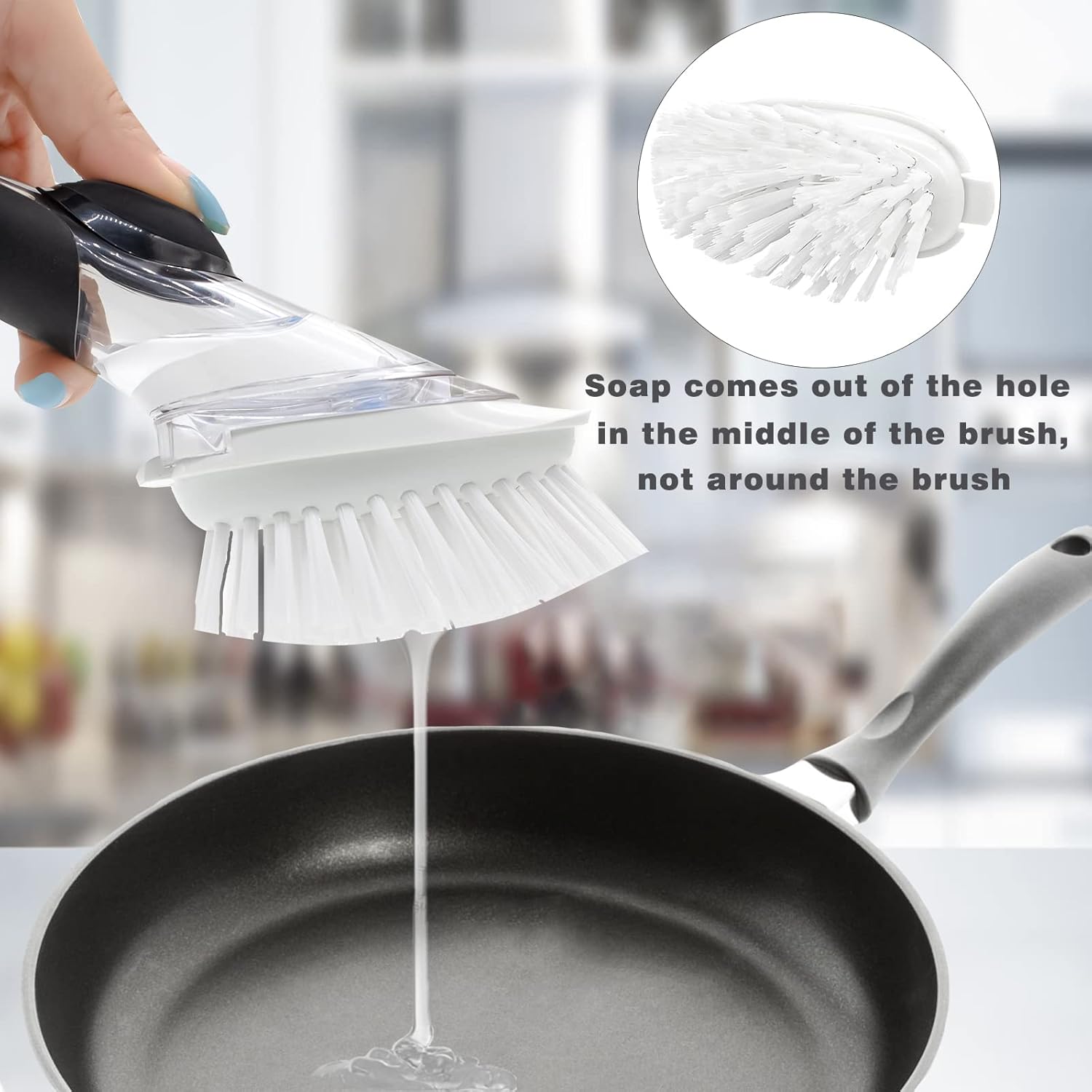 Shadowgallery Palm Brush Refill for OXO Dish Brush