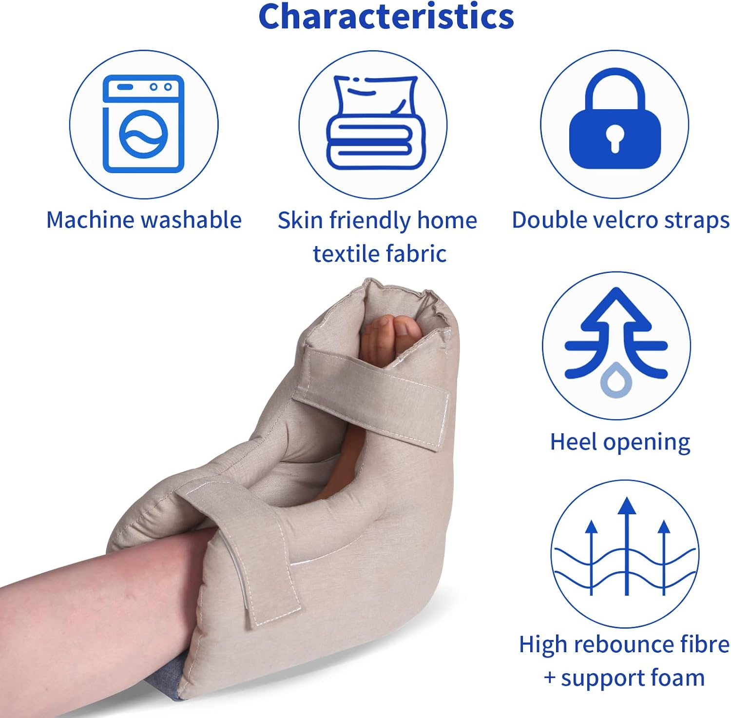 EZ Assistive Heel Protectors for Pressure Sores
