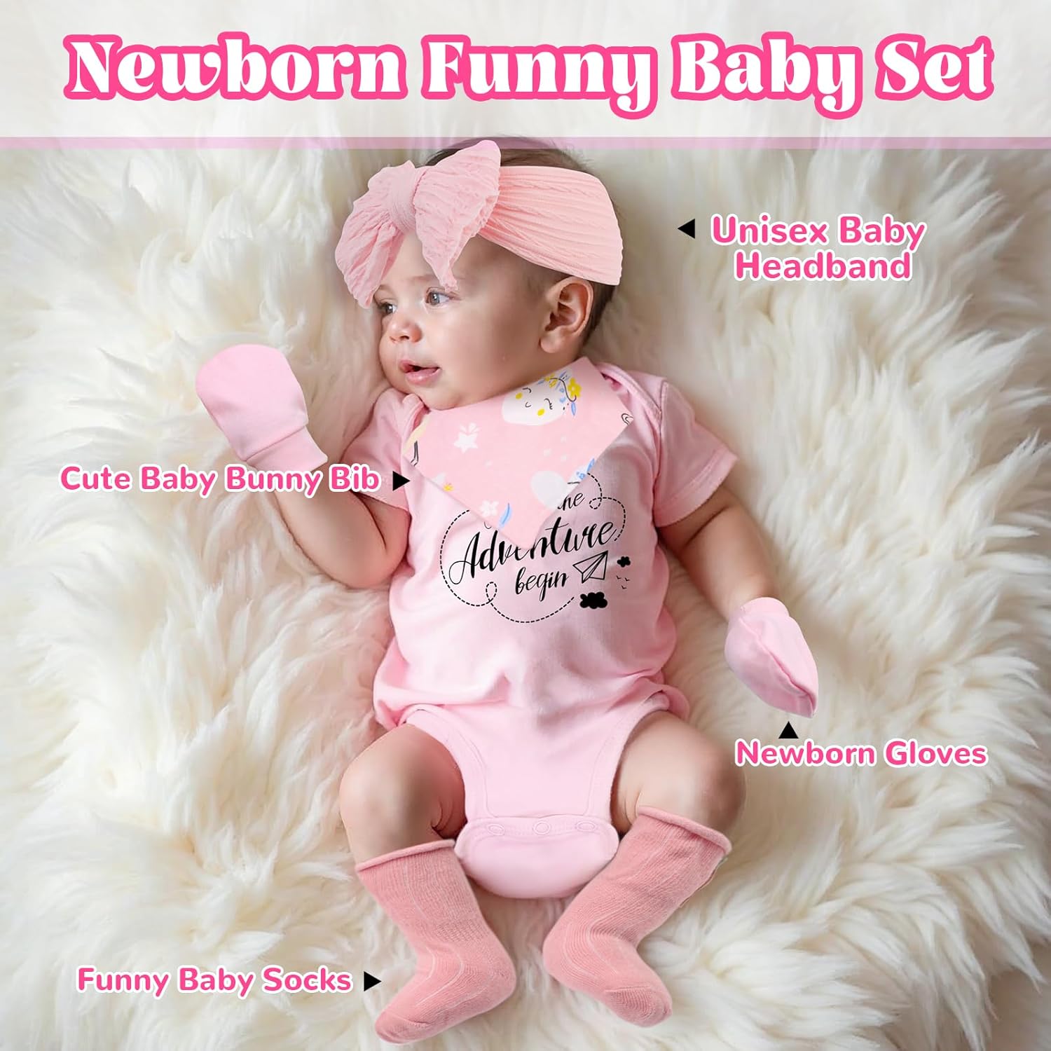 New Mom Pregnancy Gift Care Package for Baby Girl