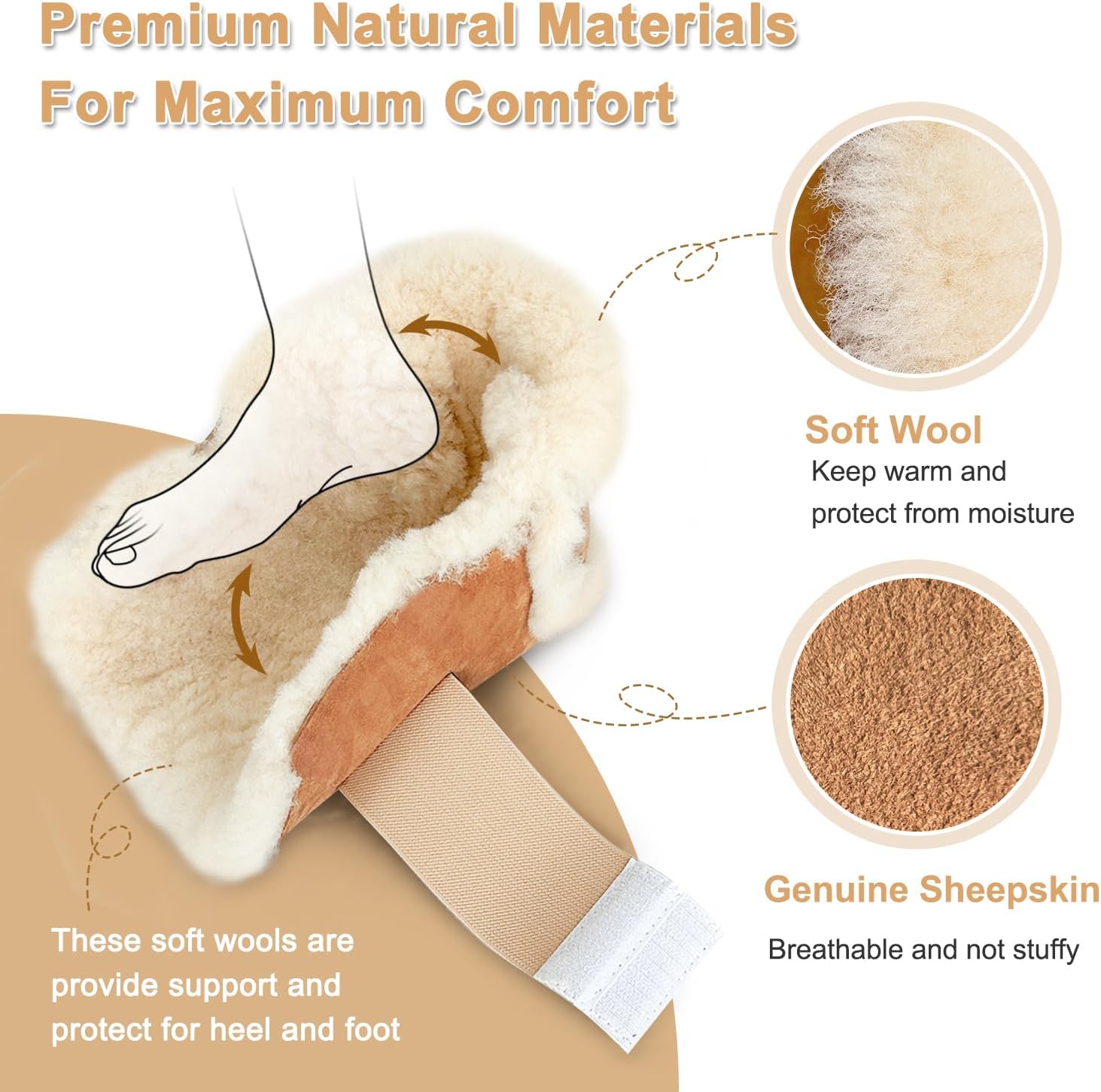 KAVIL Heel Protector Cushion for Foot Pain