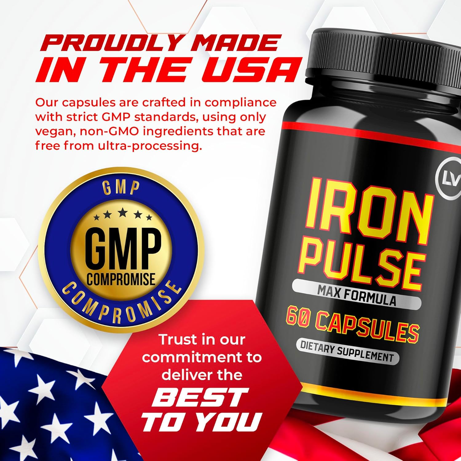 IronPulse Max Formula 2 Pack 120 Capsules