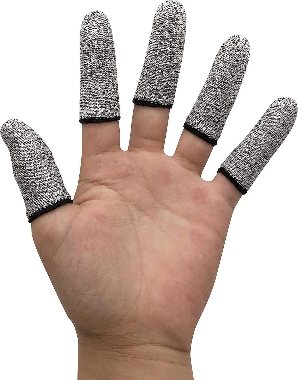 12 PCS Cut Resistant Finger Cots Reusable Protectors