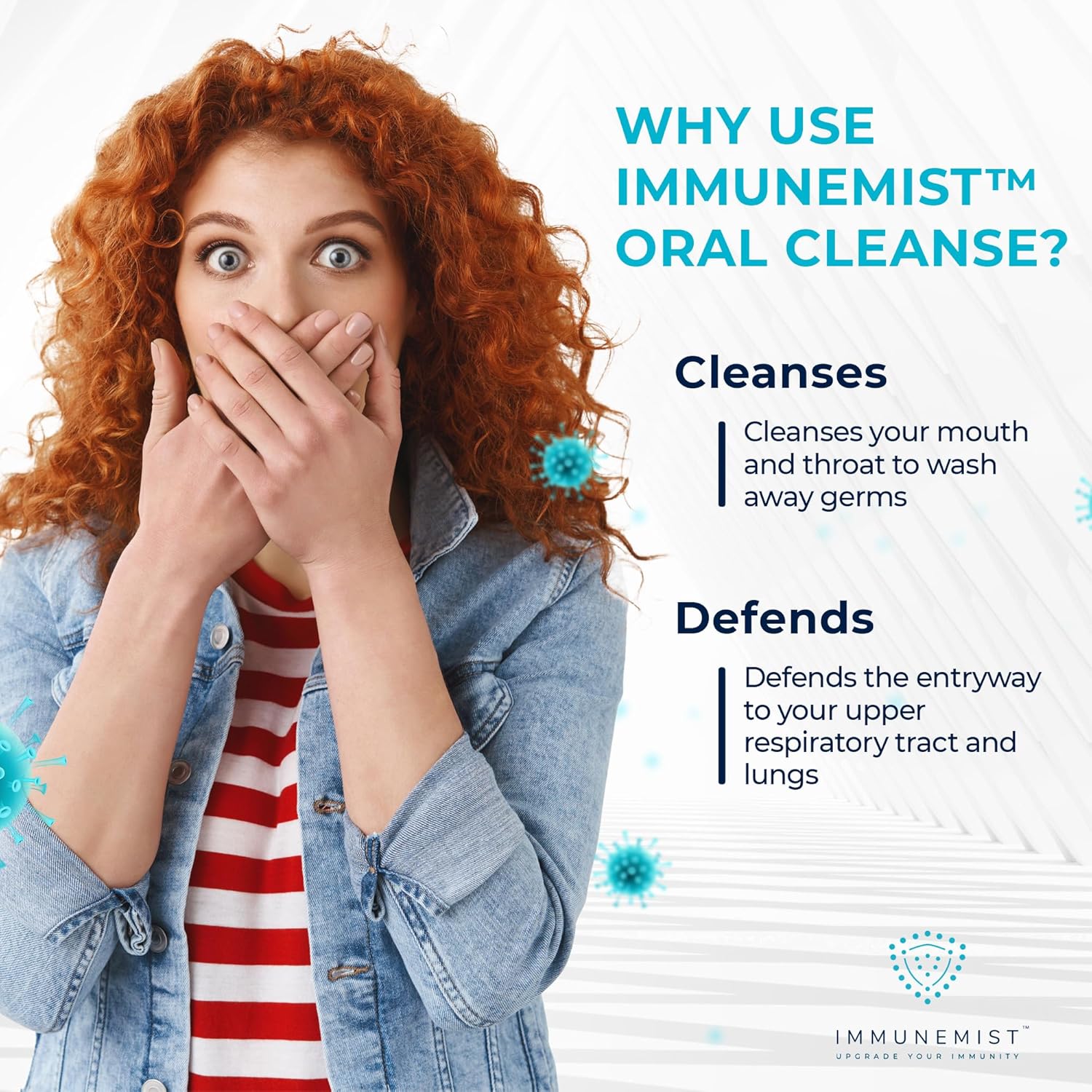 ImmuneMist Oral Cleanse - Iodine Throat Spray for Cold Relief