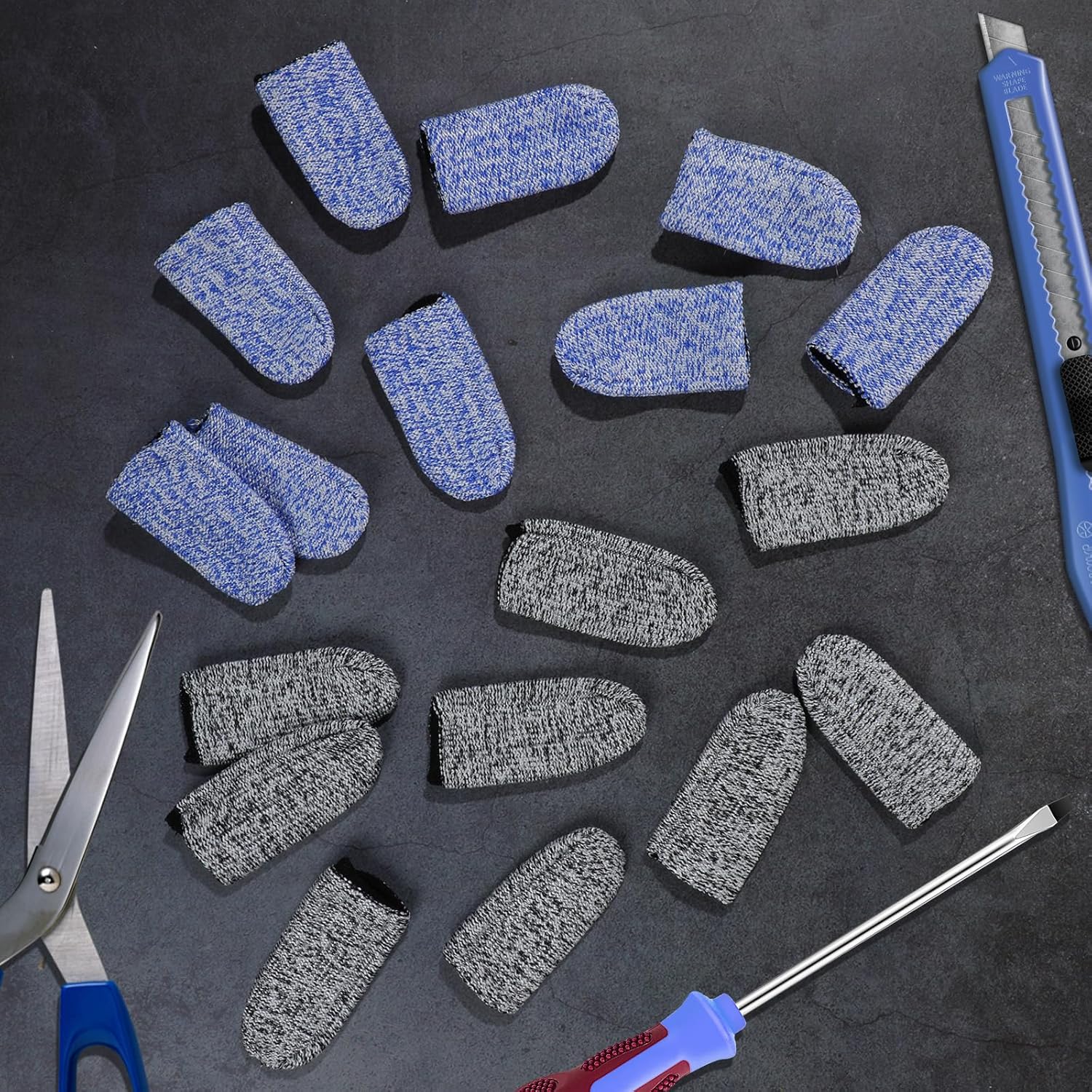 EORTA 40 Piece Cut Resistant Finger Cots