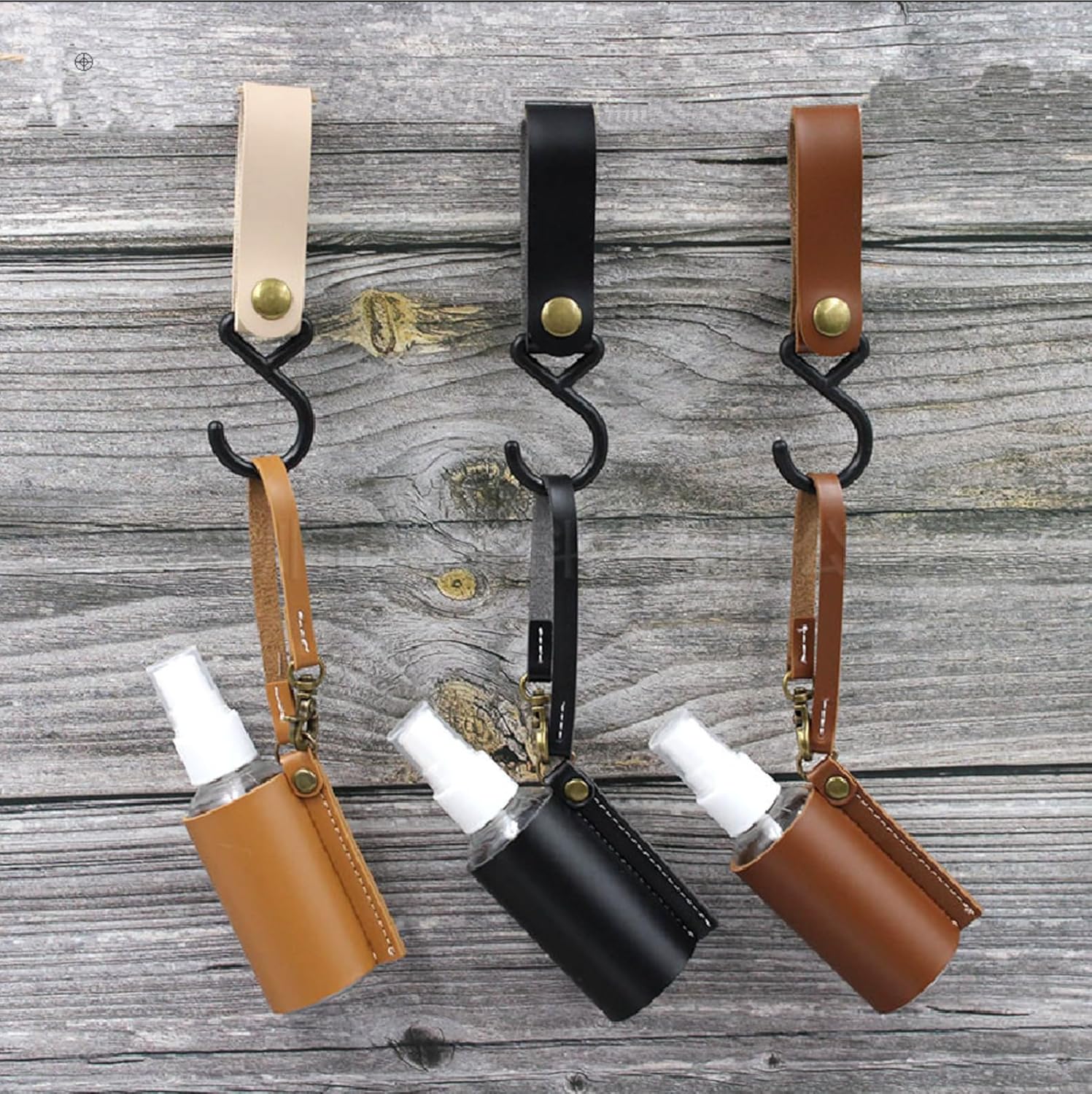 VKSG Reusable Sanitizer Bottle Holder with Clip