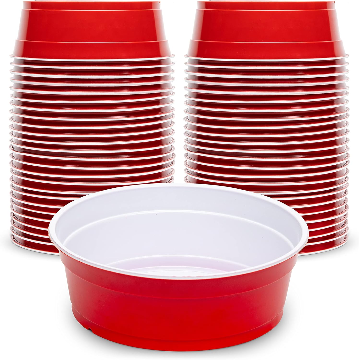 GoBig Red Party Cup Bowls 1