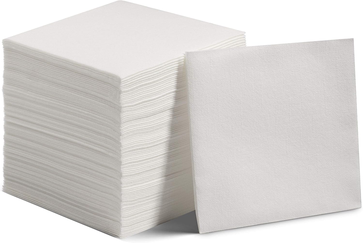 200 Linen-Feel Disposable Napkins - Made in USA