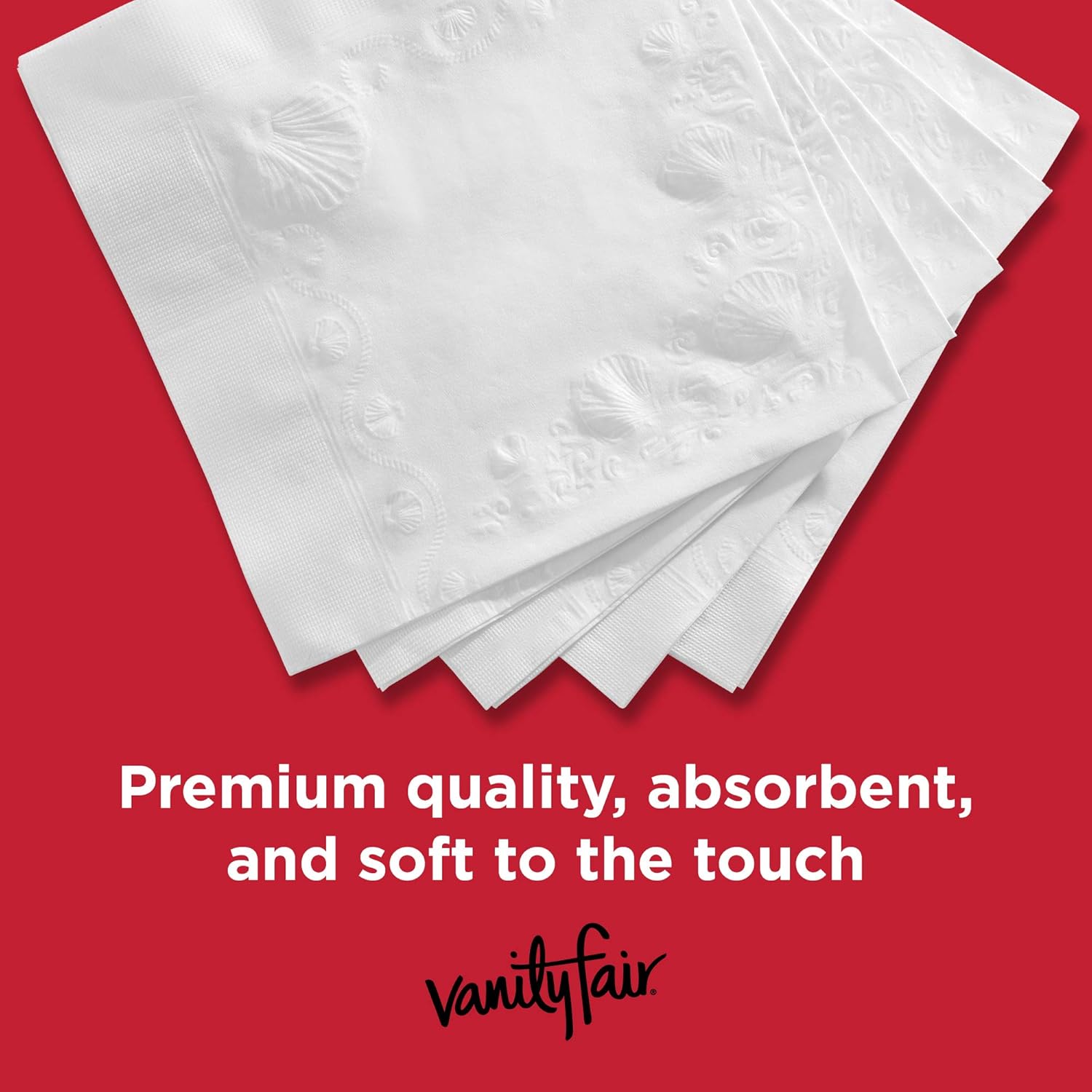 Vanity Fair Everyday Paper Napkins 200 Count