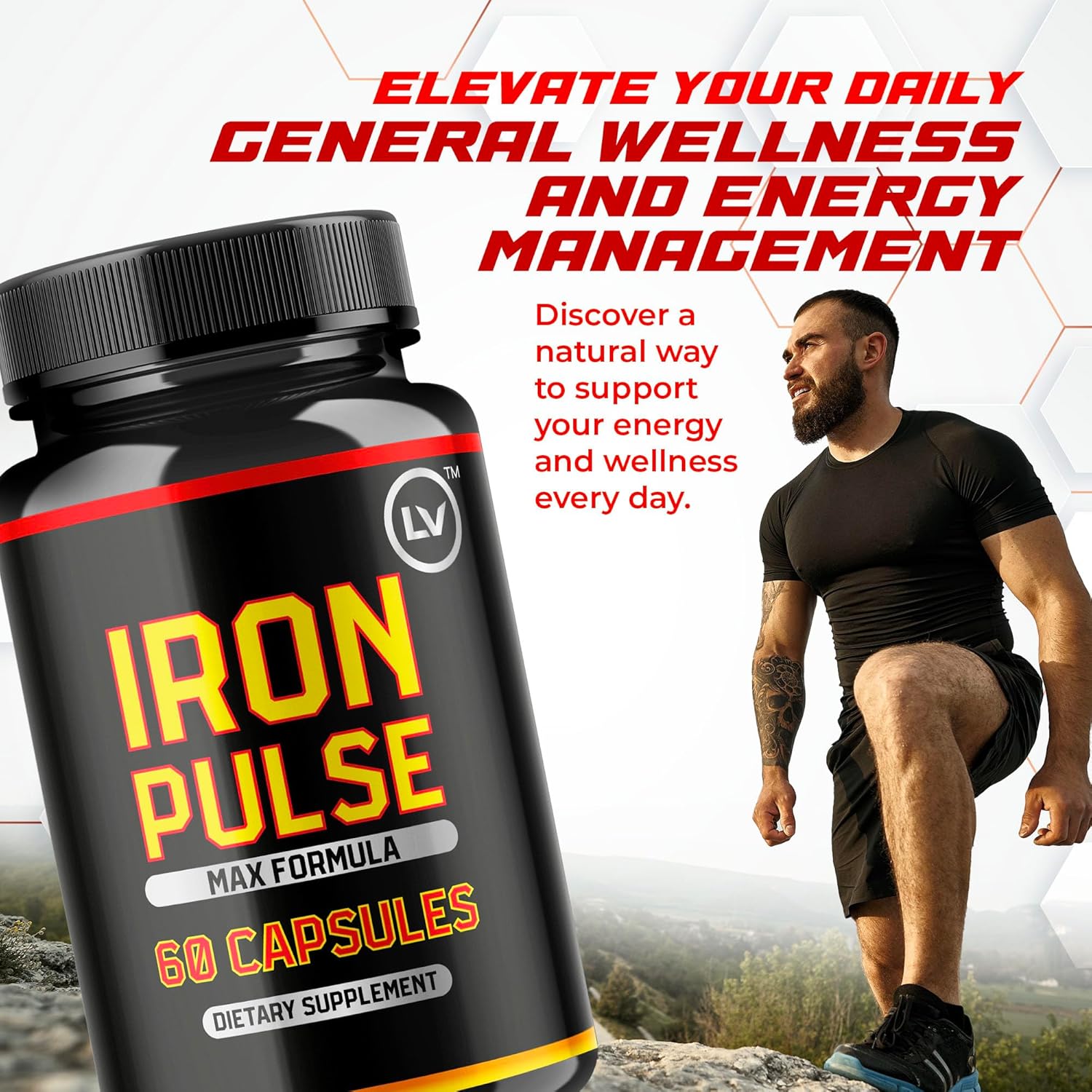 IronPulse Max Formula 2 Pack 120 Capsules