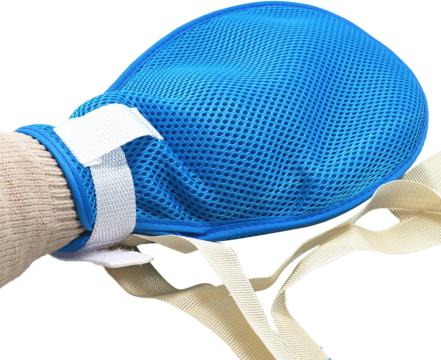 2 Pcs Hand Restraint Gloves for Elderly Safety Control