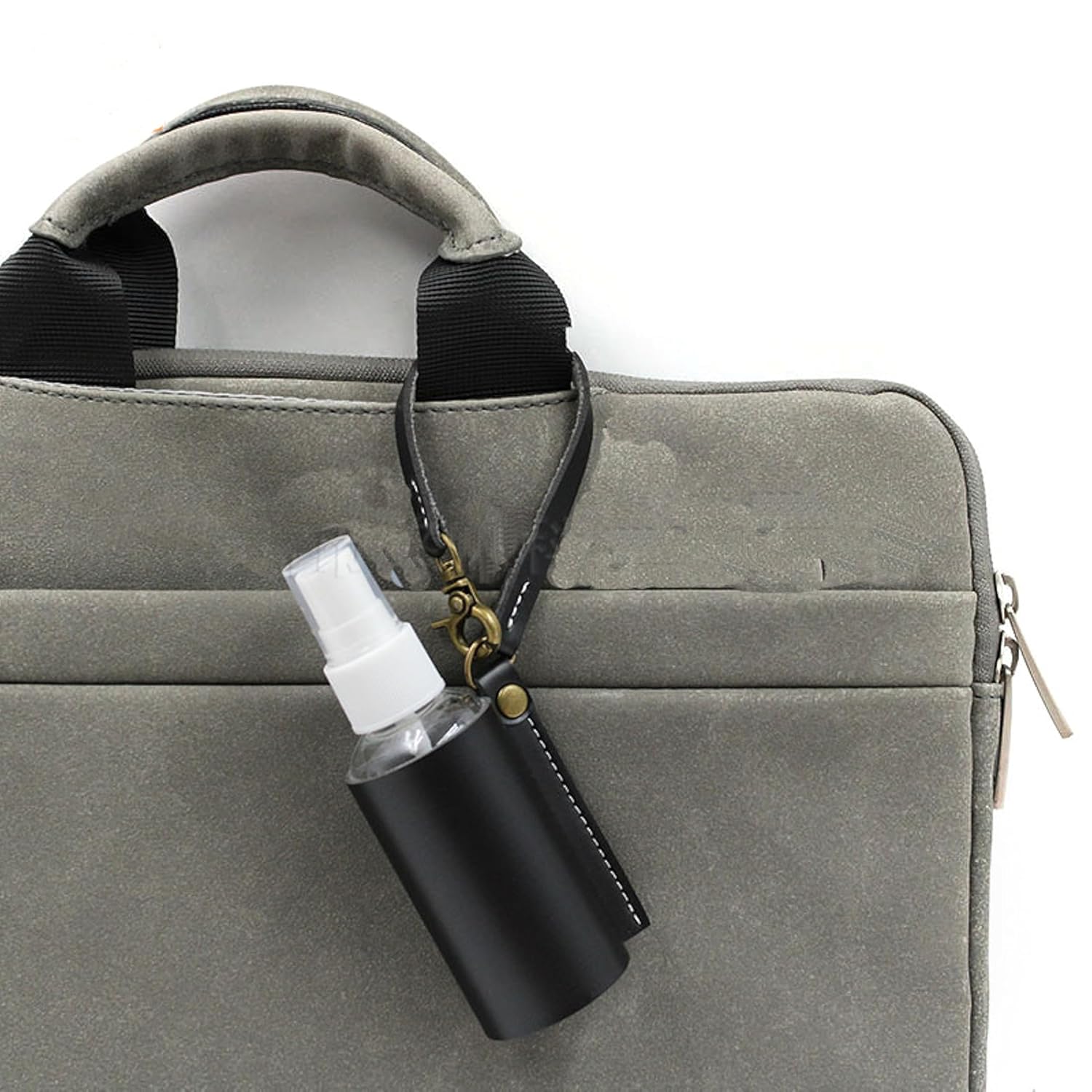 VKSG Reusable Sanitizer Bottle Holder with Clip