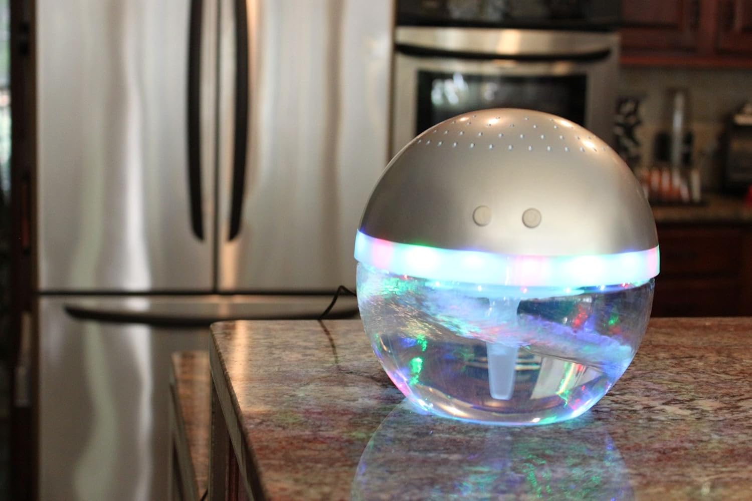 Magic Ball Air Revitalizer with Silver Finish