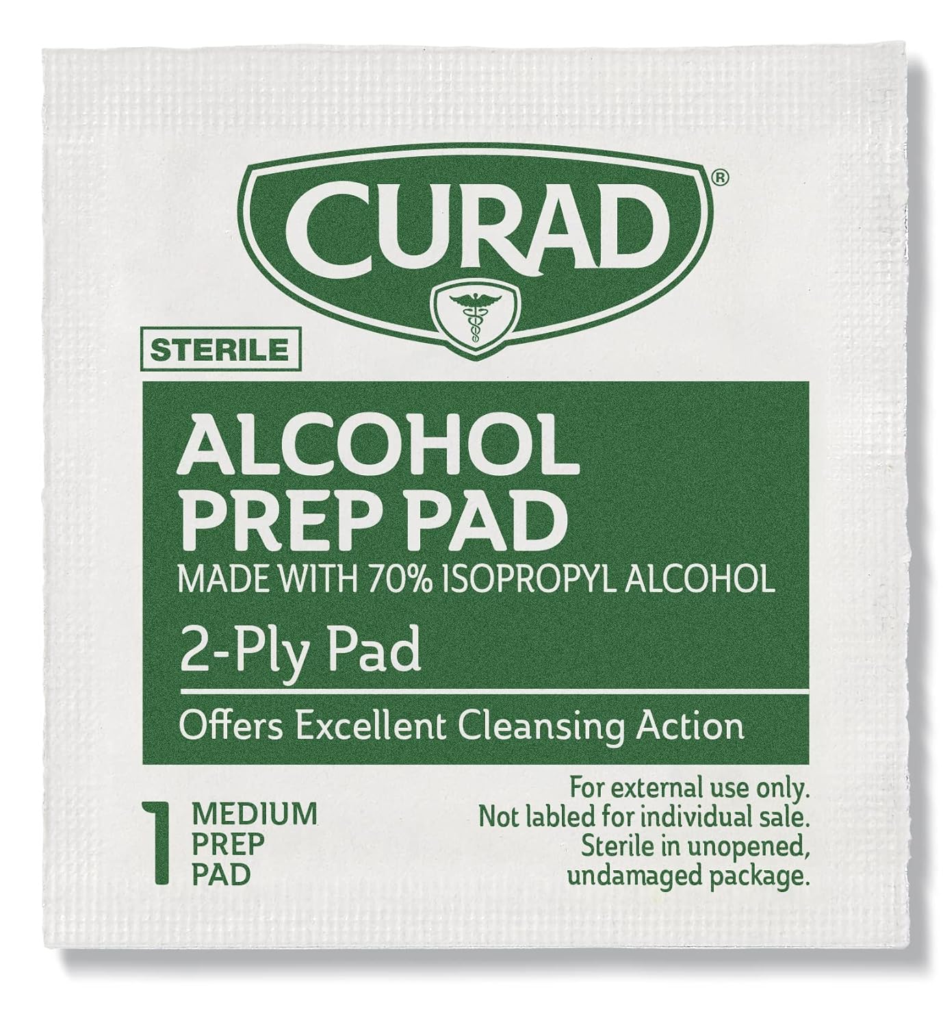 Curad Alcohol Disinfectant Prep Pads 200 Count