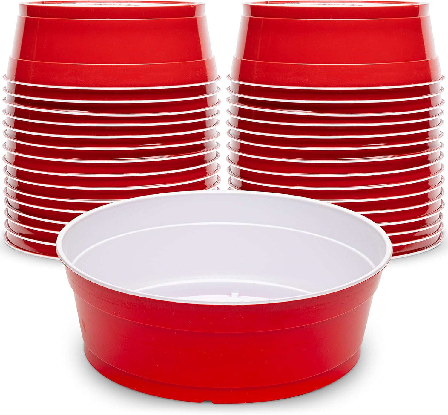 GoBig Red Party Cup Bowls 2
