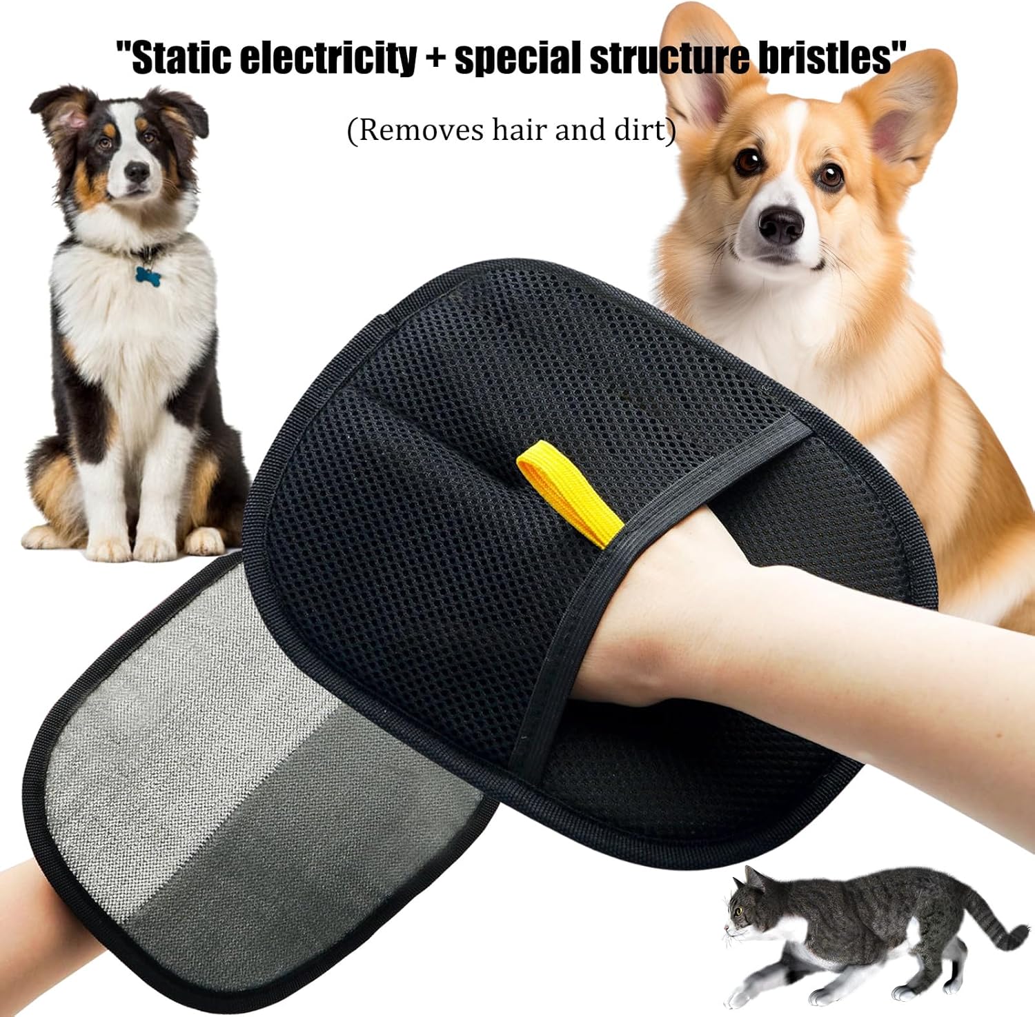 Static Removal Gloves for Dogs and Cats
