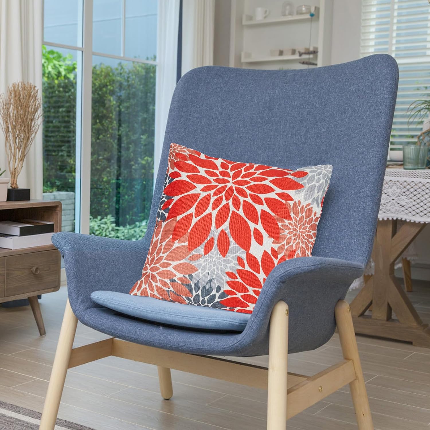 Waterproof Outdoor Throw Pillows Set of 2