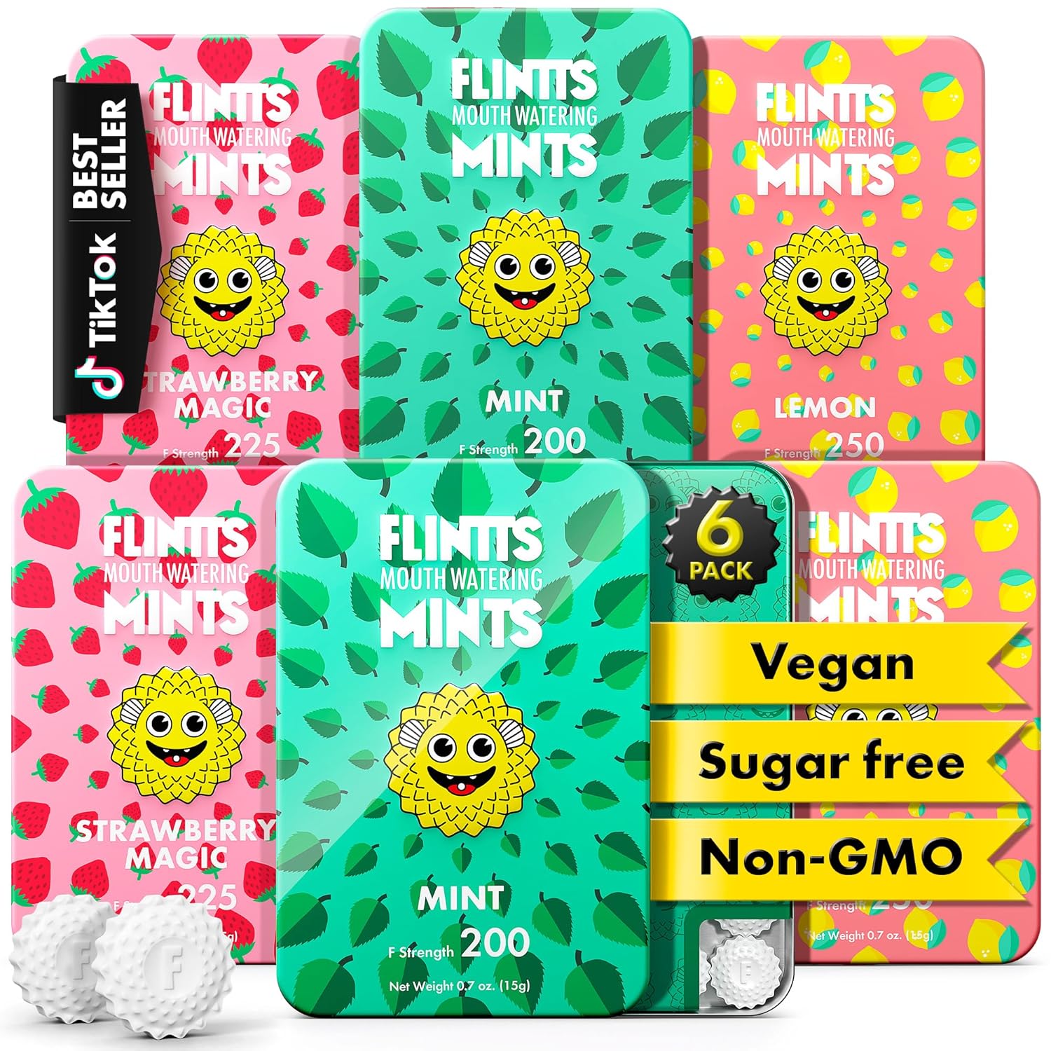 Flintts Mints 2x After Party Pack - Sugar Free Vegan