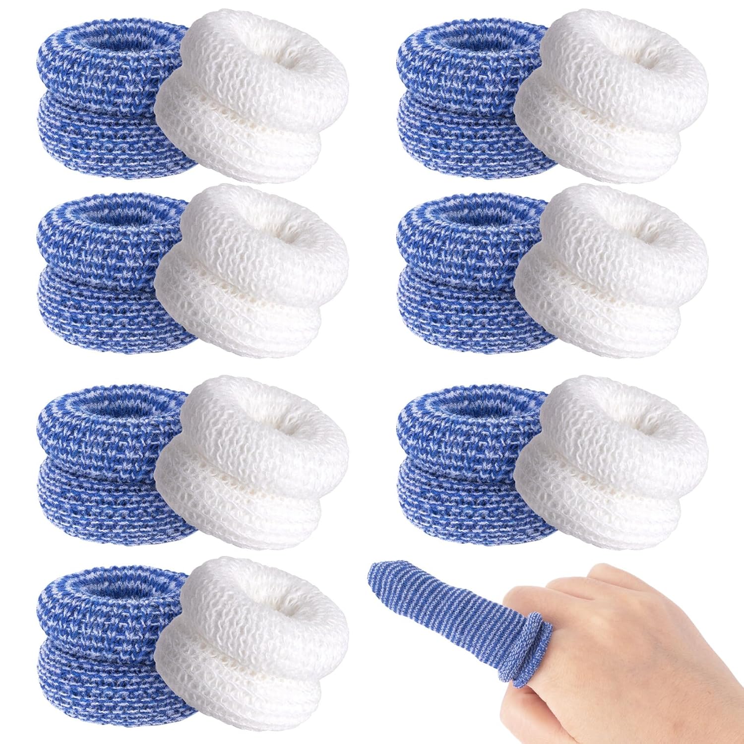 14PCS Finger Bandages for Tips Breathable Finger Cots