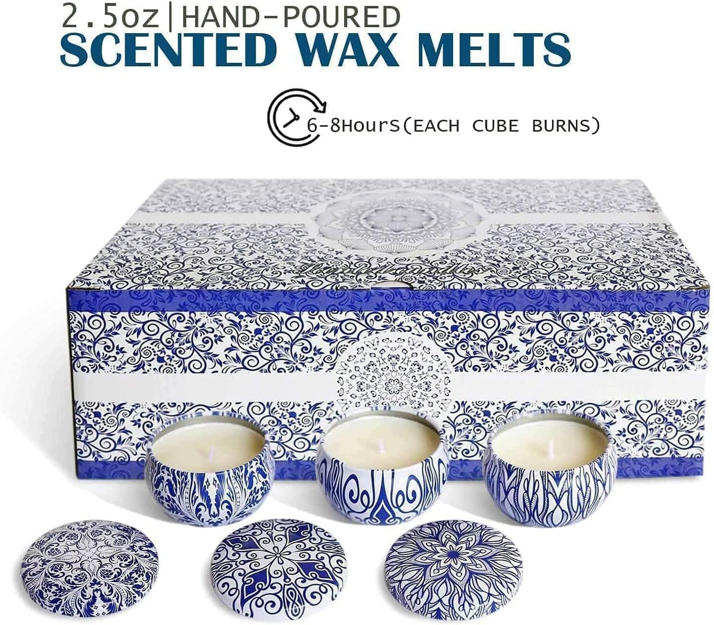 YOROXRG Scented Candles 16 Pack Travel Set