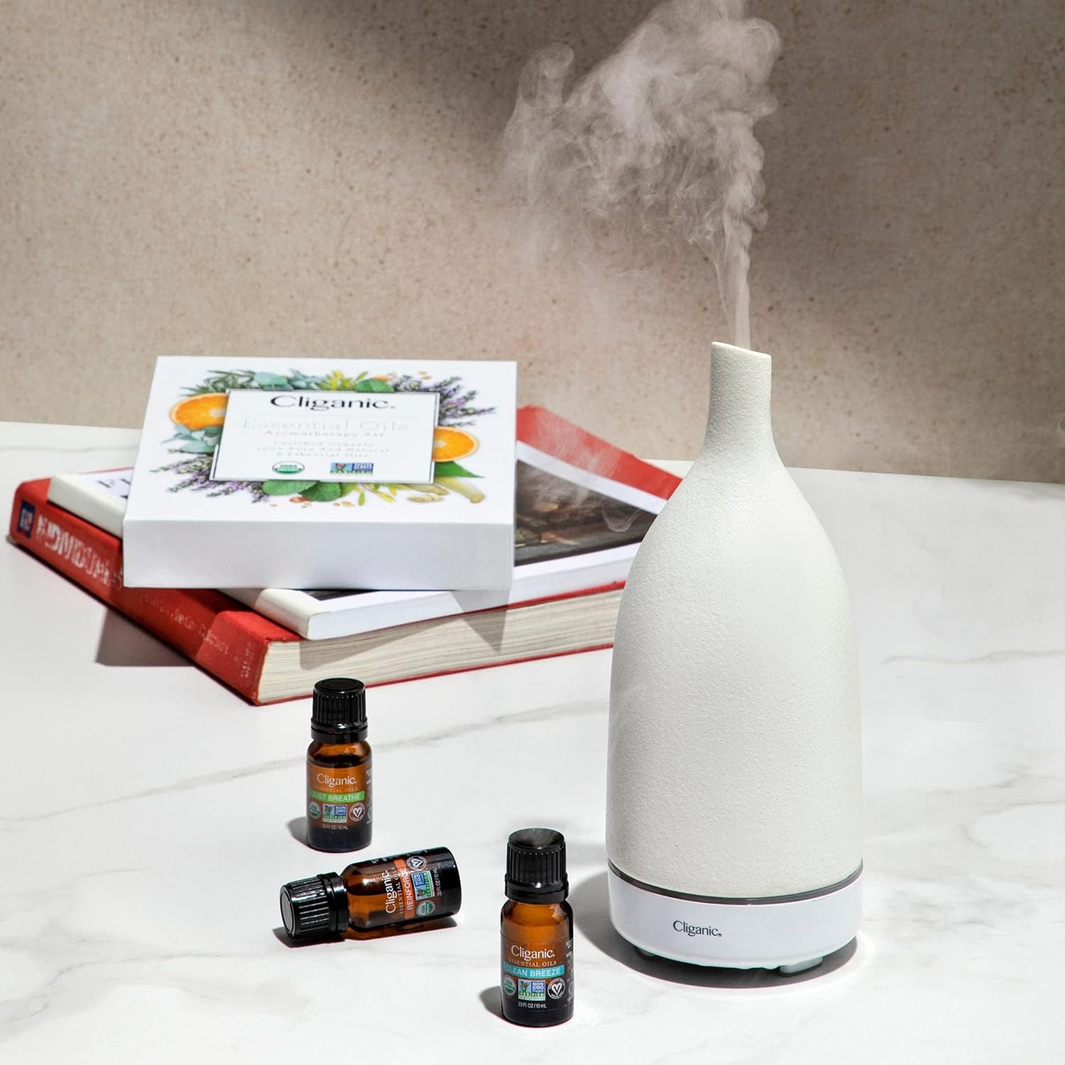 Cliganic USDA Organic Lemon Essential Oil 100 Pure