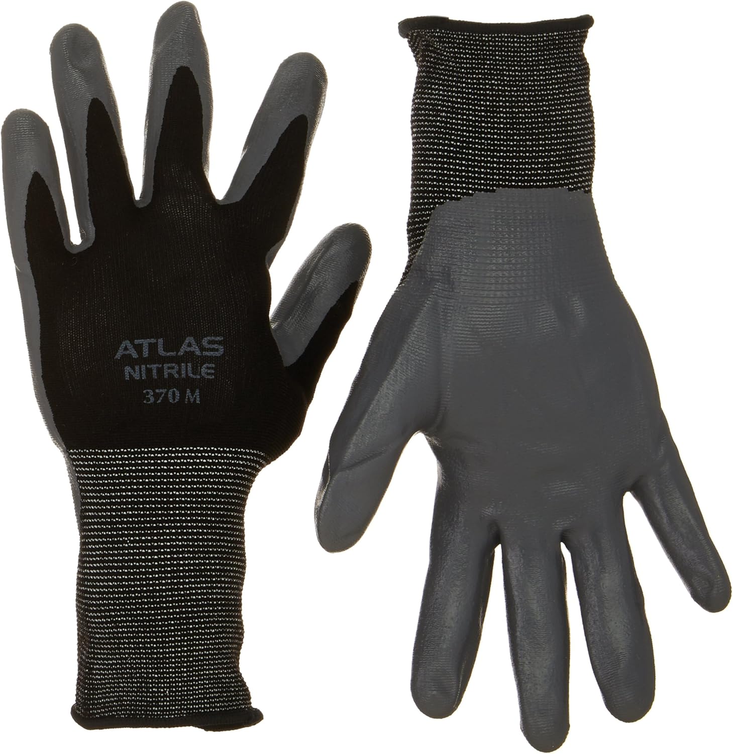 Atlas 370M Nitrile Work Gloves Medium