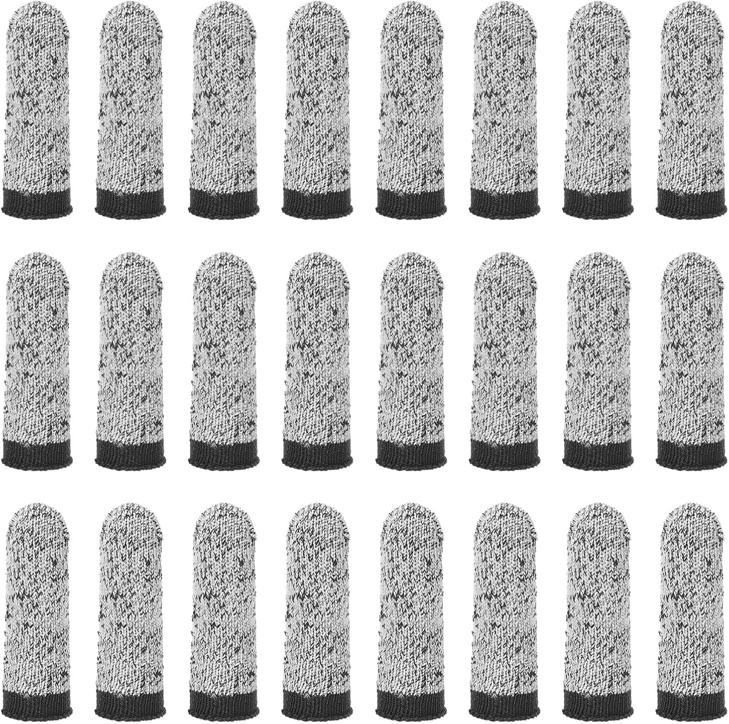 60-Pack Reusable Cut Resistant Finger Cots for Sculpture Kitchen Garden Use