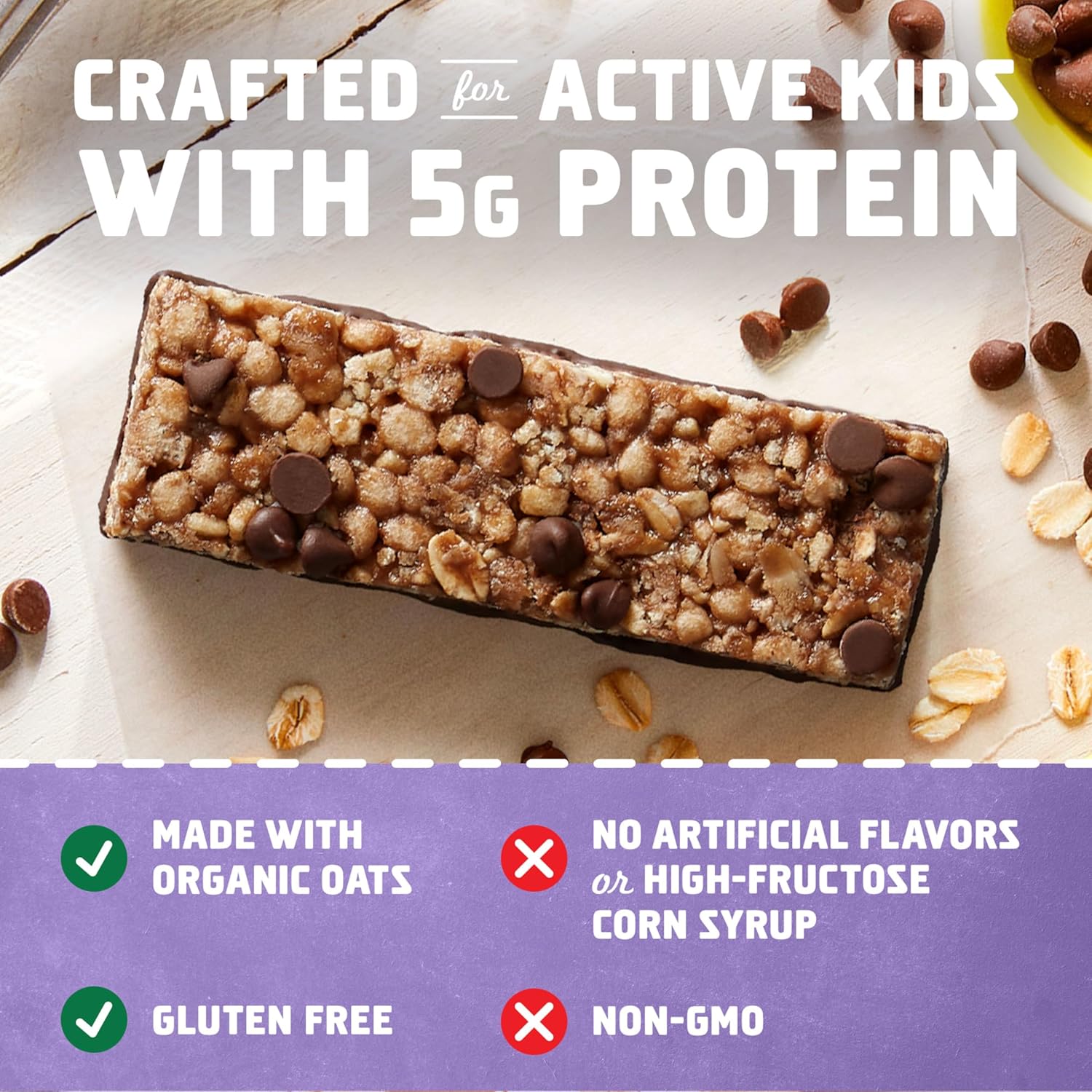 Zbar Protein Chocolate Chip Crispy Bars 15 Pack