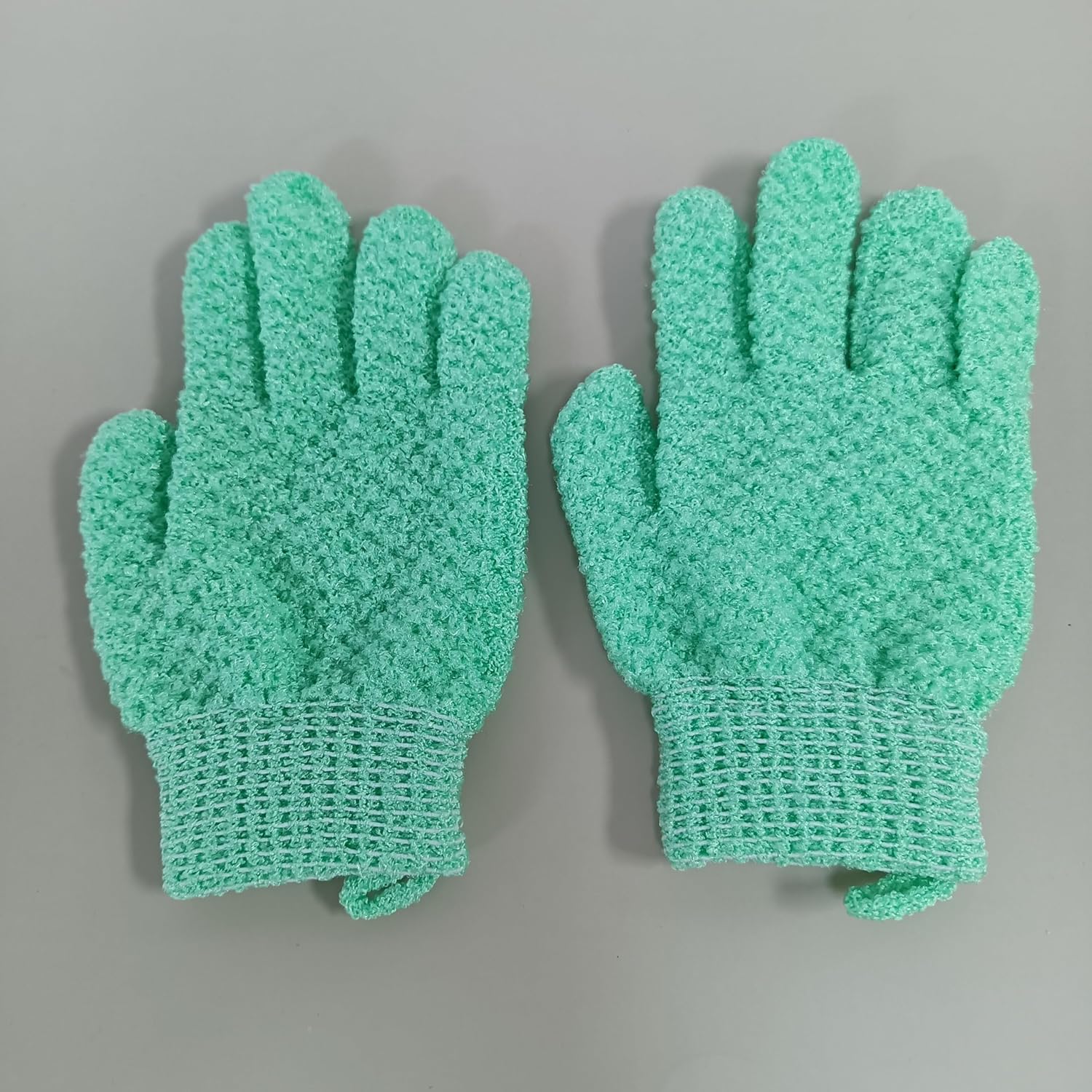 Aumdeohs Microfiber Dusting Gloves Reusable Washable Cleaning Mittens Green Standard