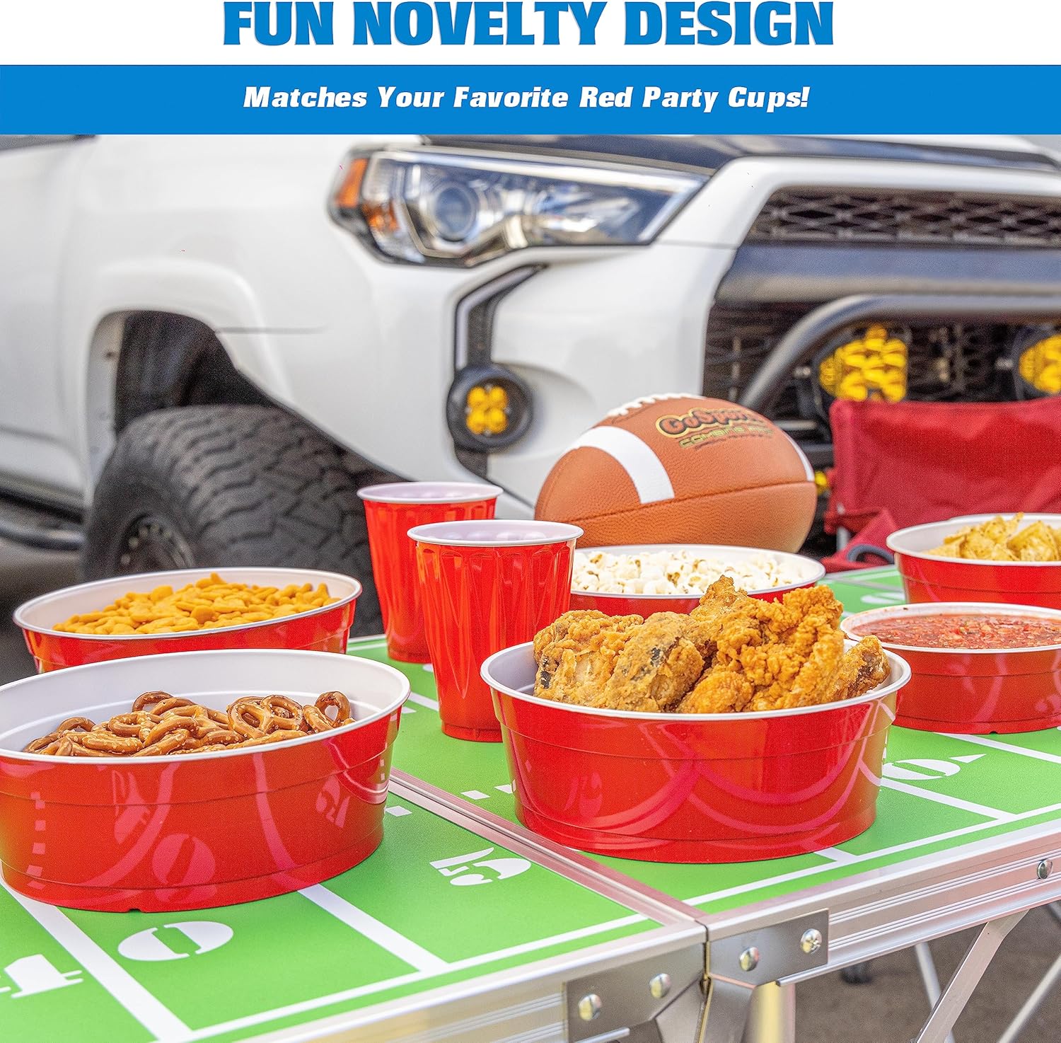 GoBig Red Party Cup Bowls 2
